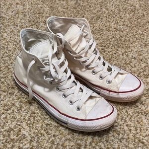 White high top converse